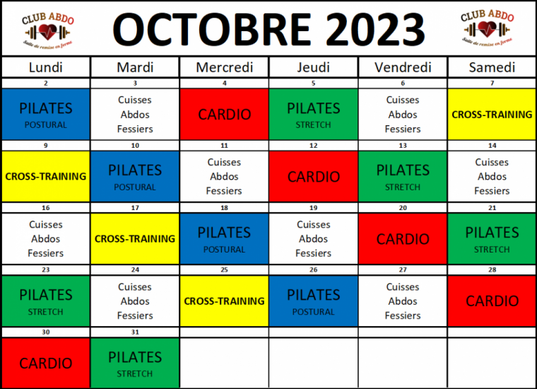 Planning d'Octobre, Bayonne, CLUB ABDO